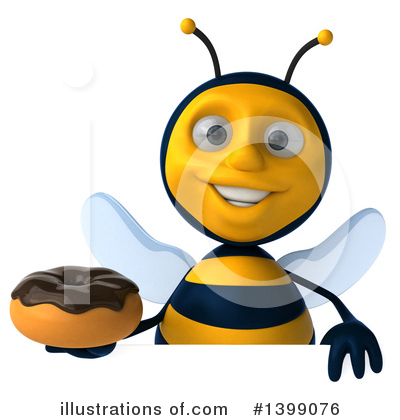 Royalty-Free (RF) Male Bee Clipart Illustration by Julos - Stock Sample #1399076