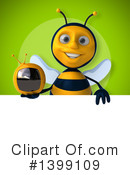 Male Bee Clipart #1399109 by Julos