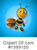 Male Bee Clipart #1399120 by Julos