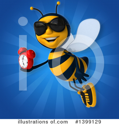 Royalty-Free (RF) Male Bee Clipart Illustration by Julos - Stock Sample #1399129