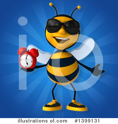 Royalty-Free (RF) Male Bee Clipart Illustration by Julos - Stock Sample #1399131