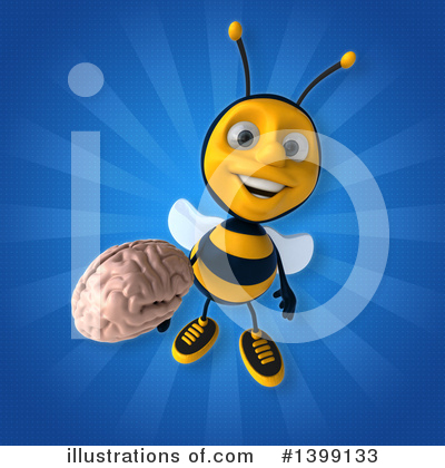 Royalty-Free (RF) Male Bee Clipart Illustration by Julos - Stock Sample #1399133