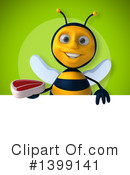 Male Bee Clipart #1399141 by Julos