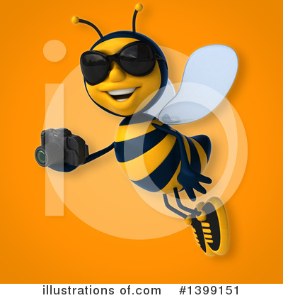 Royalty-Free (RF) Male Bee Clipart Illustration by Julos - Stock Sample #1399151