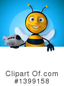 Male Bee Clipart #1399158 by Julos