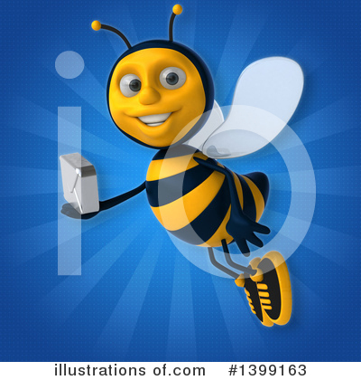 Royalty-Free (RF) Male Bee Clipart Illustration by Julos - Stock Sample #1399163