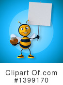 Male Bee Clipart #1399170 by Julos