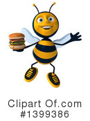Male Bee Clipart #1399386 by Julos