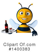 Male Bee Clipart #1400383 by Julos