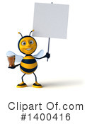 Male Bee Clipart #1400416 by Julos