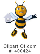 Male Bee Clipart #1400424 by Julos