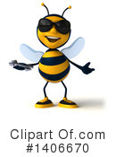 Male Bee Clipart #1406670 by Julos