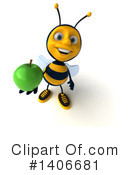 Male Bee Clipart #1406681 by Julos