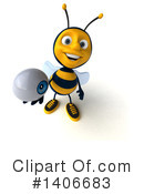 Male Bee Clipart #1406683 by Julos