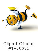 Male Bee Clipart #1406695 by Julos