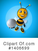 Male Bee Clipart #1406699 by Julos