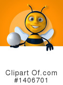 Male Bee Clipart #1406701 by Julos