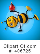 Male Bee Clipart #1406725 by Julos