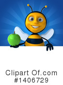 Male Bee Clipart #1406729 by Julos
