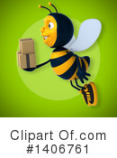 Male Bee Clipart #1406761 by Julos