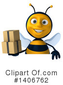 Male Bee Clipart #1406762 by Julos