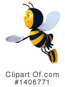 Male Bee Clipart #1406771 by Julos