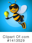 Male Bee Clipart #1413529 by Julos