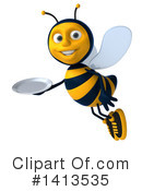 Male Bee Clipart #1413535 by Julos