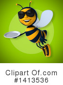 Male Bee Clipart #1413536 by Julos