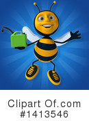 Male Bee Clipart #1413546 by Julos