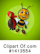 Male Bee Clipart #1413554 by Julos