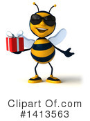 Male Bee Clipart #1413563 by Julos