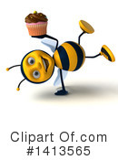 Male Bee Clipart #1413565 by Julos