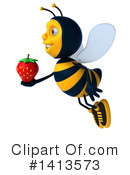 Male Bee Clipart #1413573 by Julos