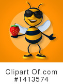 Male Bee Clipart #1413574 by Julos