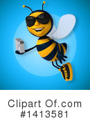 Male Bee Clipart #1413581 by Julos