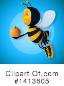 Male Bee Clipart #1413605 by Julos