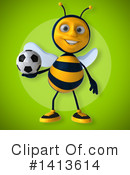 Male Bee Clipart #1413614 by Julos