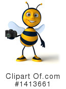 Male Bee Clipart #1413661 by Julos