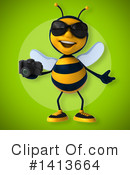 Male Bee Clipart #1413664 by Julos