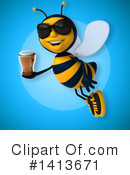 Male Bee Clipart #1413671 by Julos