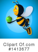 Male Bee Clipart #1413677 by Julos