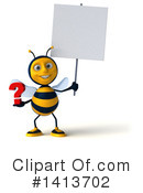 Male Bee Clipart #1413702 by Julos