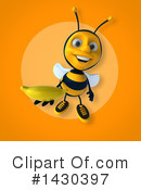 Male Bee Clipart #1430397 by Julos