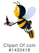Male Bee Clipart #1430418 by Julos