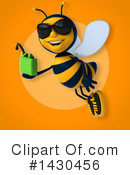 Male Bee Clipart #1430456 by Julos