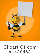 Male Bee Clipart #1430463 by Julos