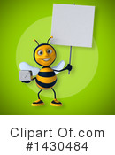 Male Bee Clipart #1430484 by Julos