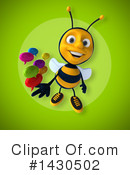 Male Bee Clipart #1430502 by Julos