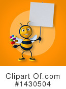 Male Bee Clipart #1430504 by Julos